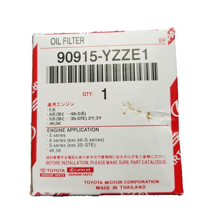 COMBO 2 Lọc dầu nhớt cho xe Toyota Vios - Altis - Camry - 90915-YZZE1