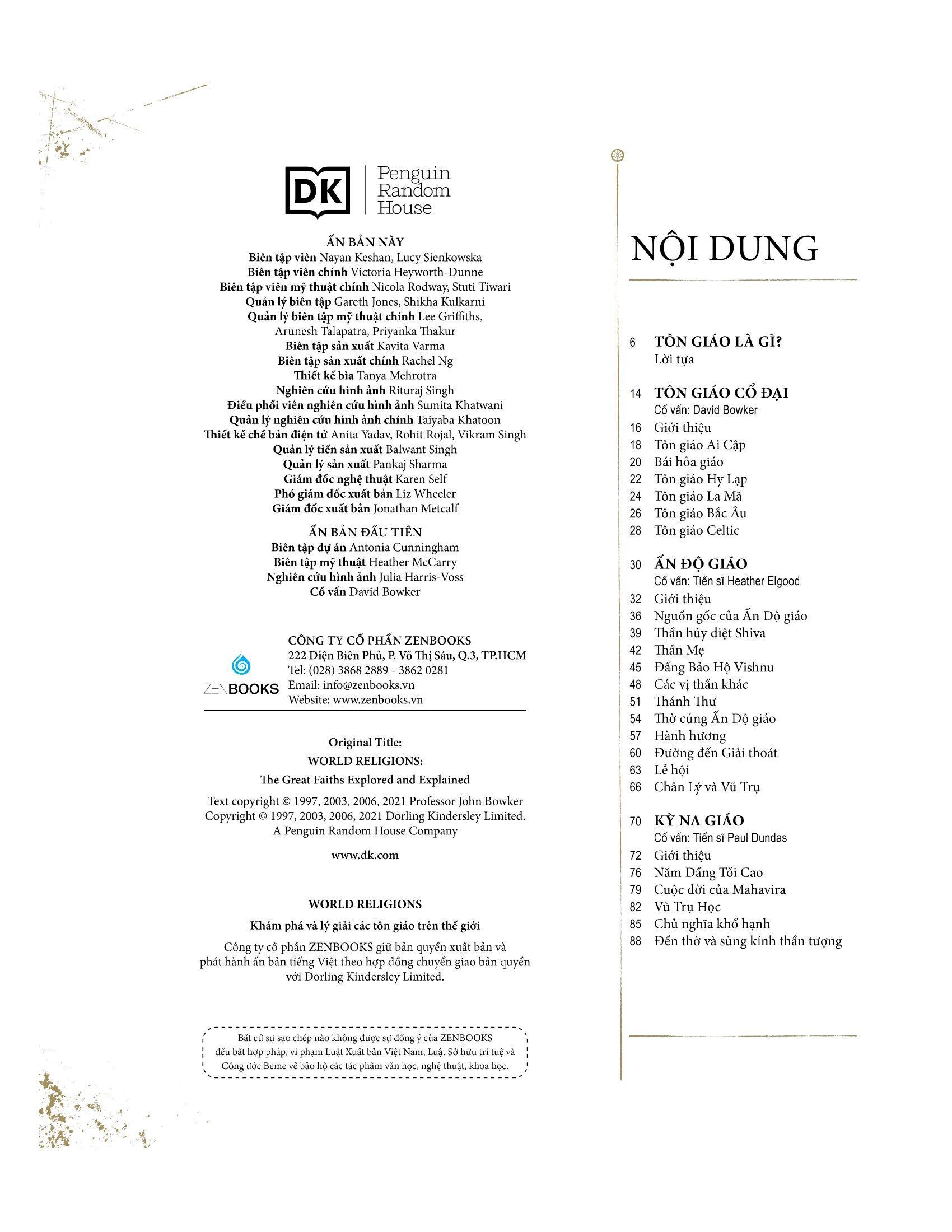 World Religions - Tôn Giáo Thế Giới - Khám Phá Và Lý Giải Các Tôn Giáo Trên Thế Giới - Bìa Cứng