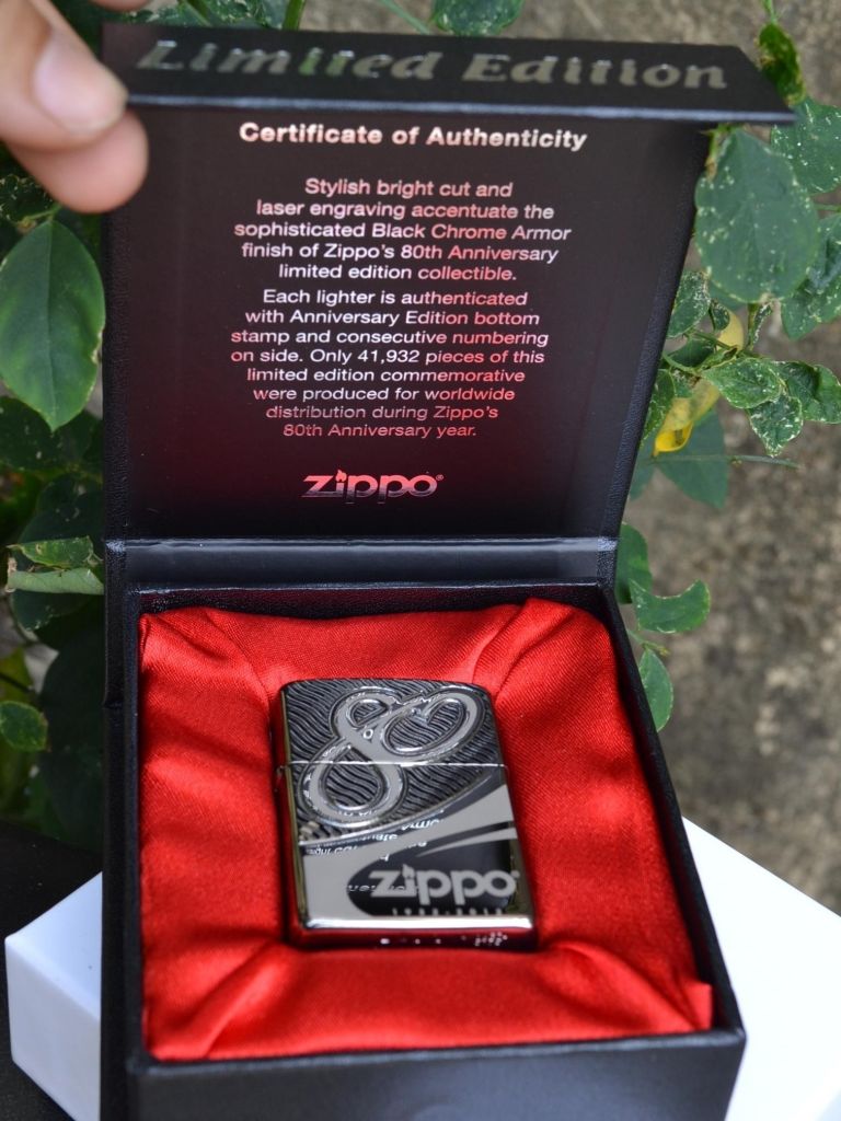 Bật Lửa Zippo 80th Anniversary Limited Edition 28249