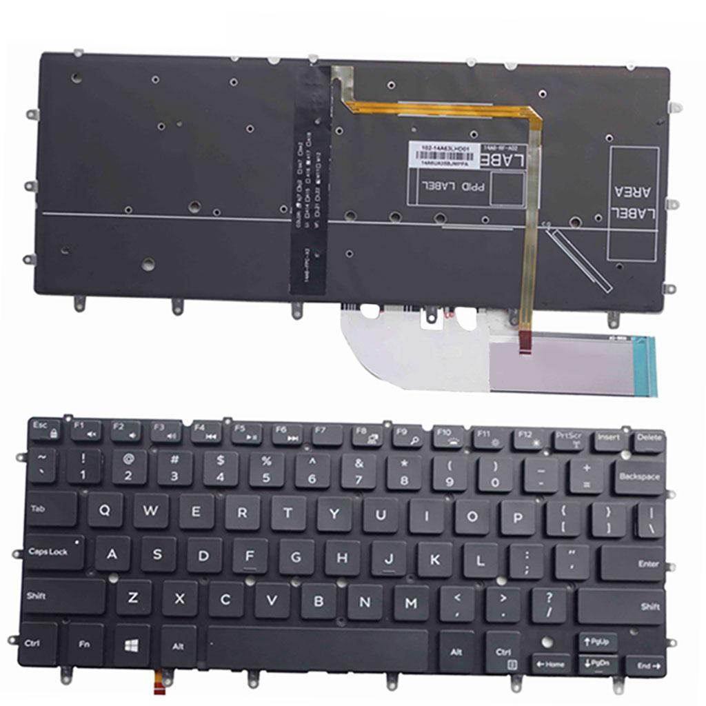 Backlit Keyboard Layout for XPS 13 9343 9350 9360 Computers PC