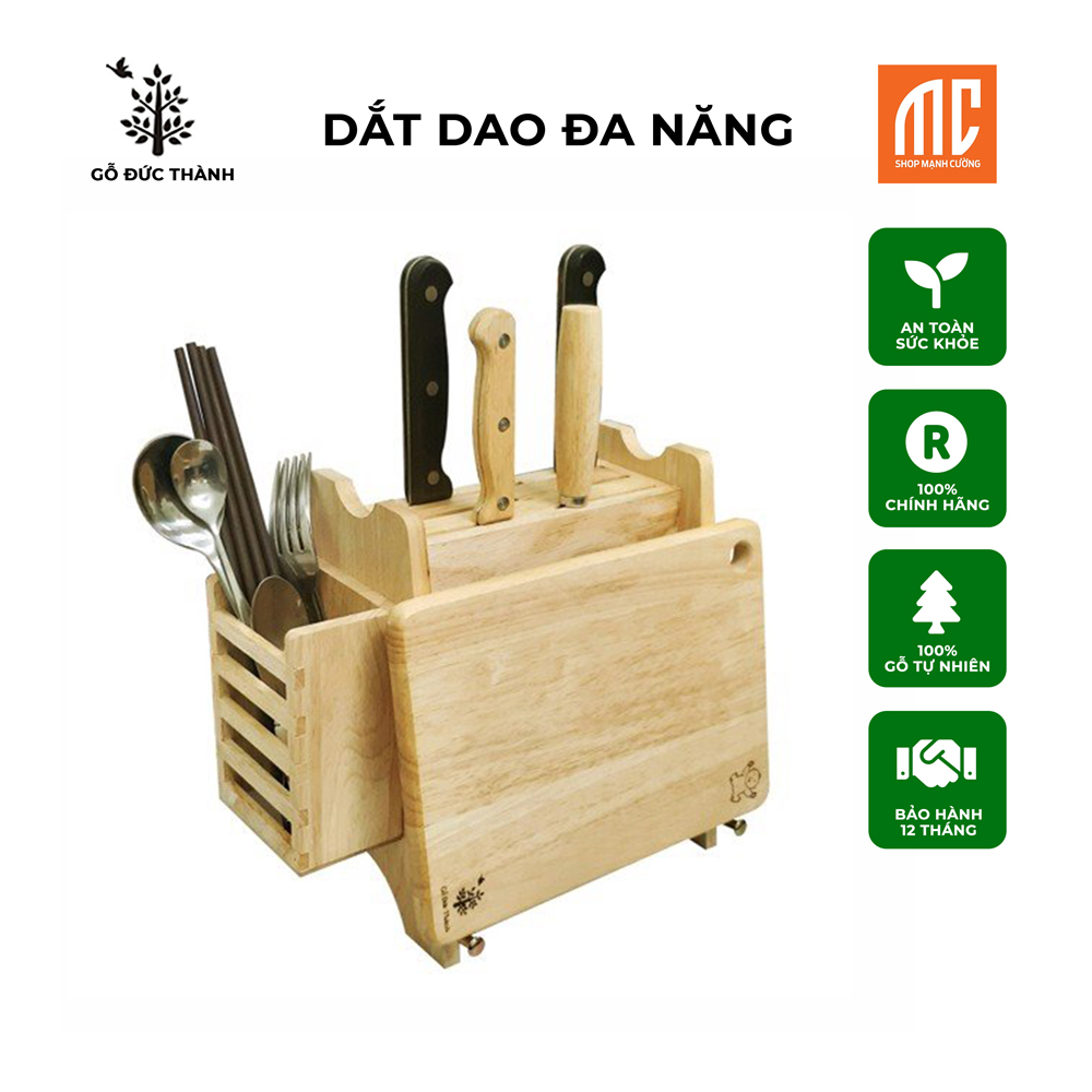 20381 | Dắt dao đa năng có chỗ để thớt , muỗn đũa nĩa thìa kéo