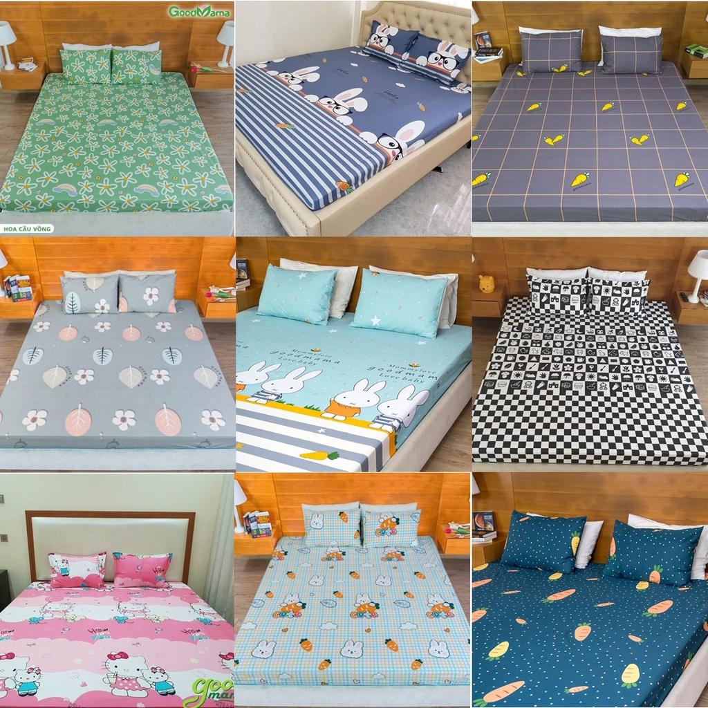 Ga Giường Chống Thấm Cotton Cao Cấp Goodmama Chính Hãng Bảo Hành 6 Tháng