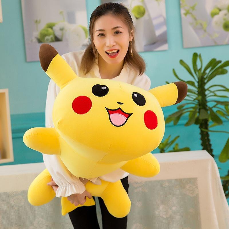 Gấu bông Pikachu mặt vui - Quà tặng đáng yêu