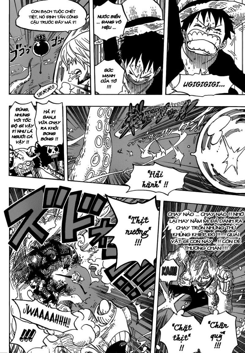 đảo hải tặc - one piece chapter 605 12