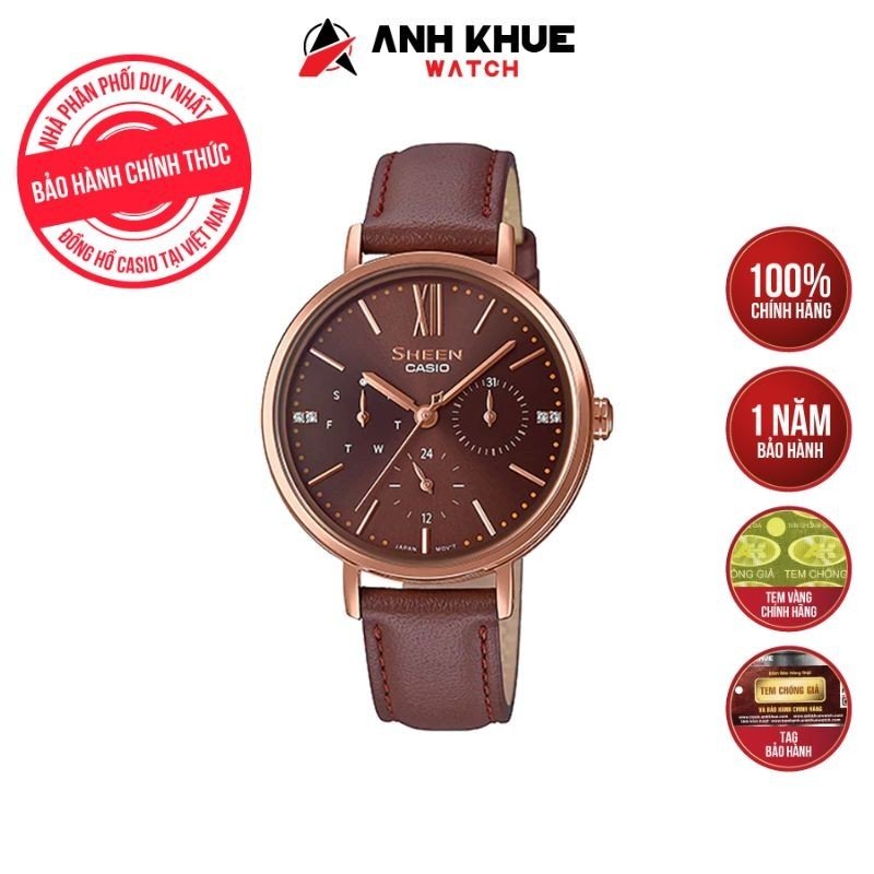 Đồng hồ Casio Nữ Sheen SHE-3064PGL-5AUDF