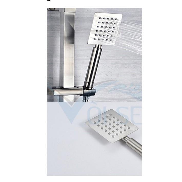 Cây Sen Nóng Lạnh Inox SUS 304.Tăng áp