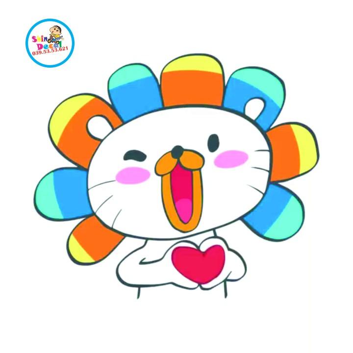 Tem rời Click 125i cam đen