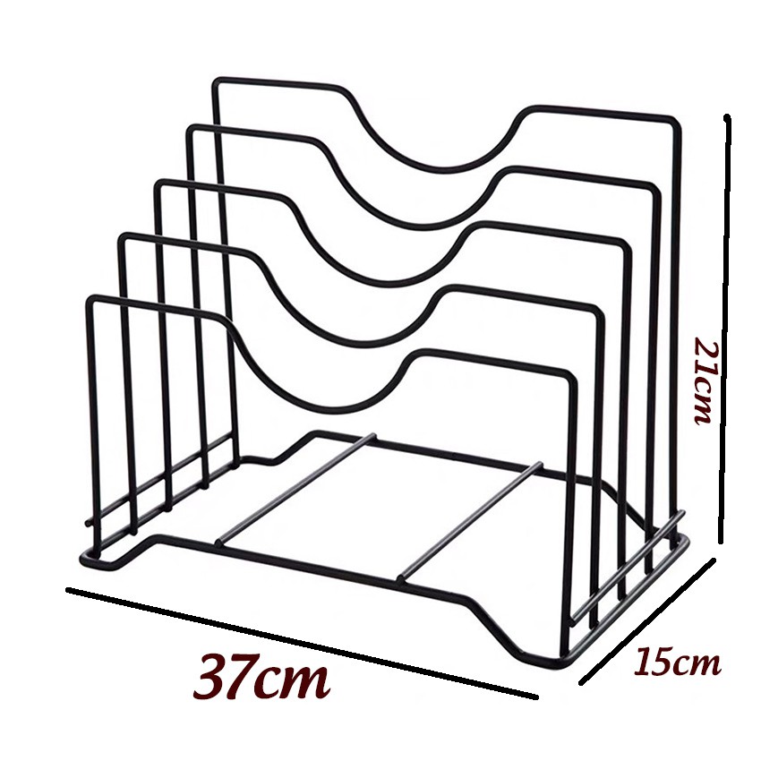 Kệ Giá Dắt Vung Nồi Đa Năng Dắt Thớt - Thiết Kế Tinh Tế, Hiện Đại Theo Phong Cách Nhật Bản - HÀNG CHÍNH HÃNG MINIIN