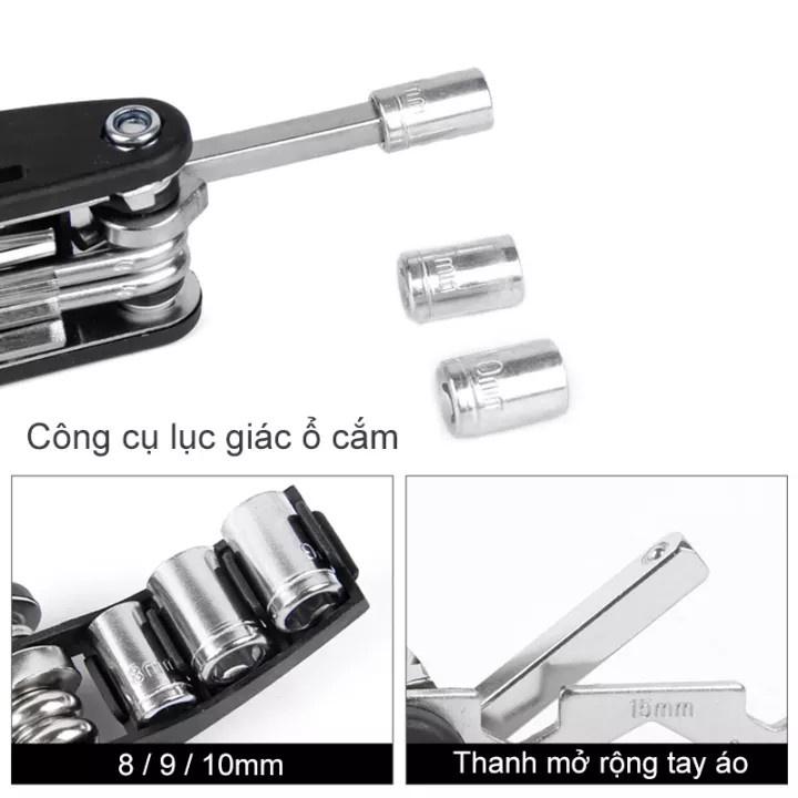 Dụng Cụ Sửa Chữa Xe Đạp Đa Năng Tua Vít 16 trong 1