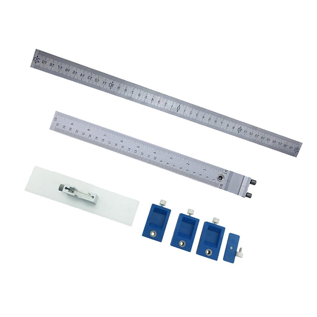 NEW Drill Guide Sleeve Cabinet Hardware Jig Hole Furniture punching Tool #2