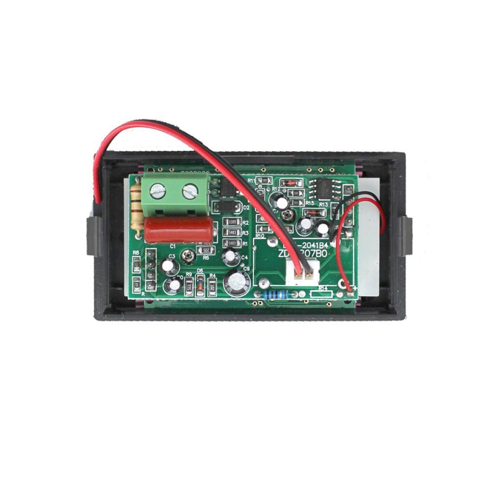 AC 80-300V 100A Digital LCD Ammeter Voltmeter Electrical Equippment-Black
