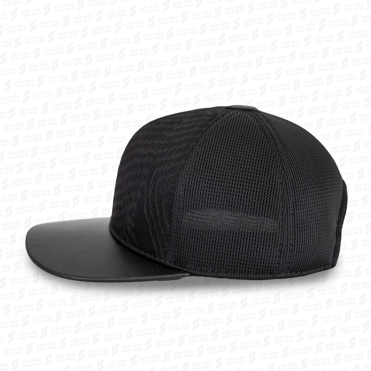 ƯU ĐÃI - Mũ snapback hiphop nam nữ NÓN SƠN chính hãng MC210BK-ĐN2