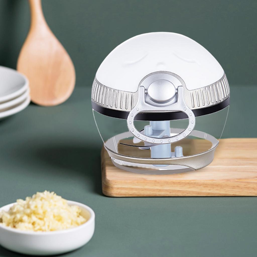 Multifunction Manual Garlic Masher Food Processor for Nuts Chili Mincer