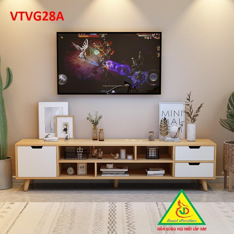 Kệ Tivi Hiện Đại cho phòng khách VTVG28A- Nội thất lắp ráp Viendong Adv