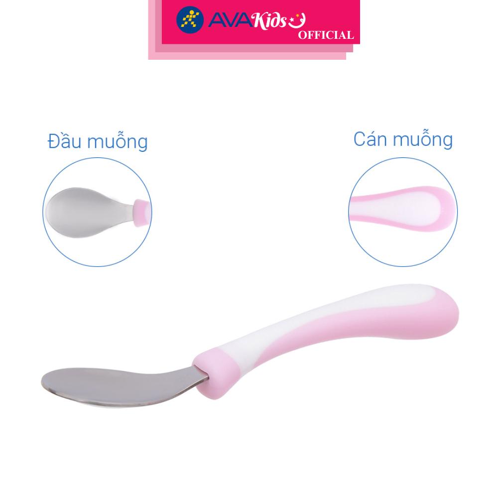 Bộ muỗng nĩa đũa TOP KIDS AC - Màu ngẫu nhiên - Hàng Chính Hãng