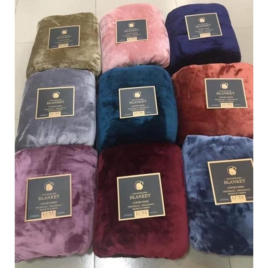 CHĂN LÔNG THỎ BLANKET LOẠI DÀY CÓ TÚI ĐỰNG, KÍCH THƯỚC RỘNG 2mx2m3