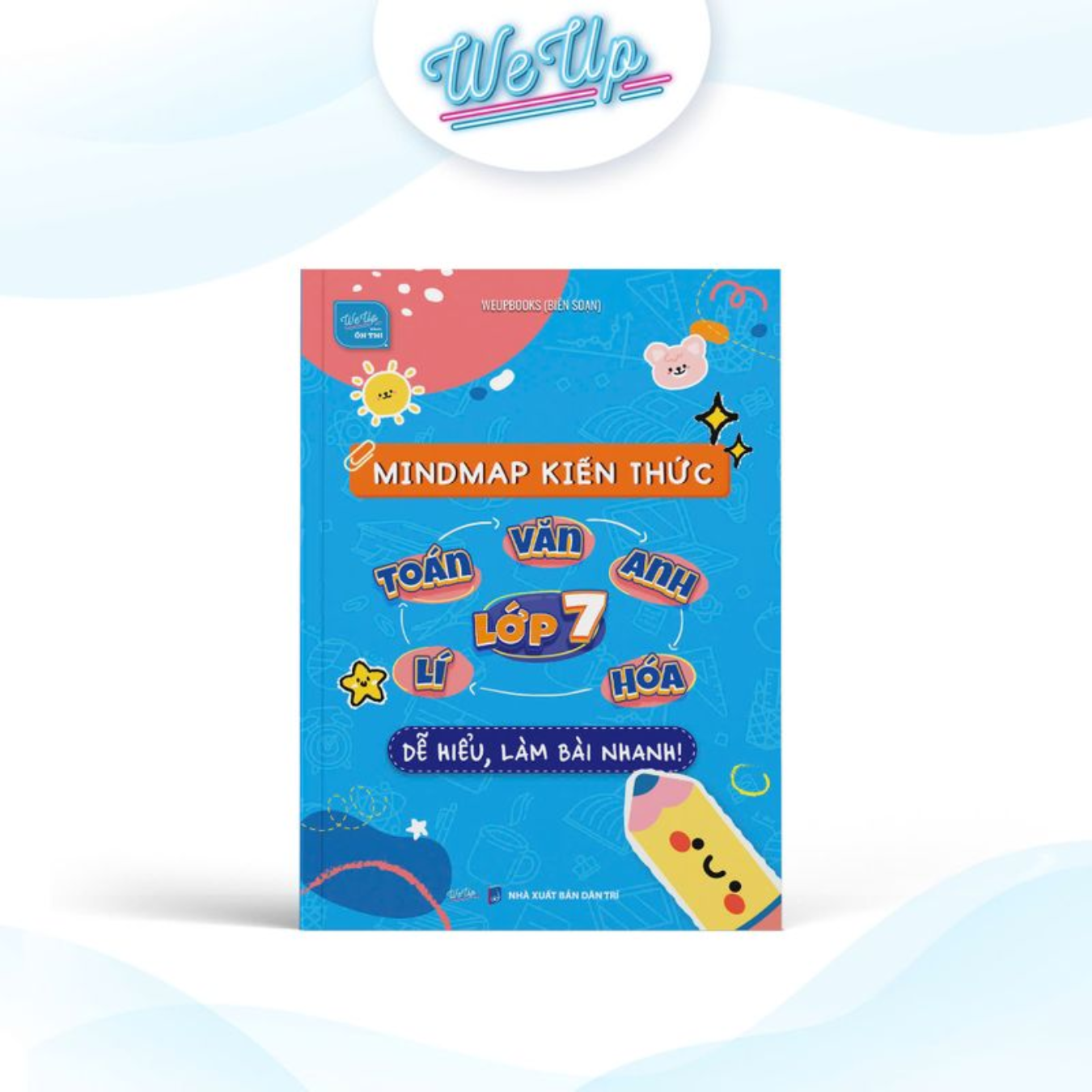Combo 02 sách lớp 7: Sổ Mindmap 5 môn Toán Văn Anh Lí Hóa lớp 7 + 500 Bài tập Toán Văn Anh lớp 7