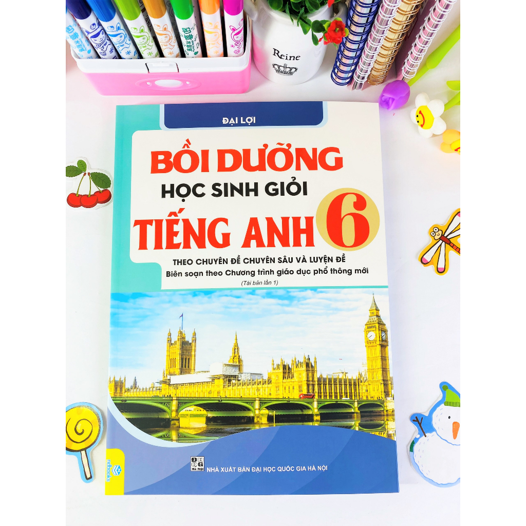 Sách - Bồi Dưỡng Học Sinh Giỏi Tiếng Anh Lớp 6 - Biên soạn theo chương mới (Chuyên đề chuyên sâu và Luyện đề) - ndbooks