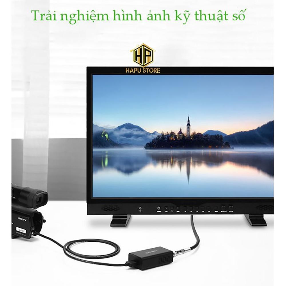 Bộ chuyển đổi HDMI sang SDI Ugreen 40966 cao cấp - Hàng Chính Hãng