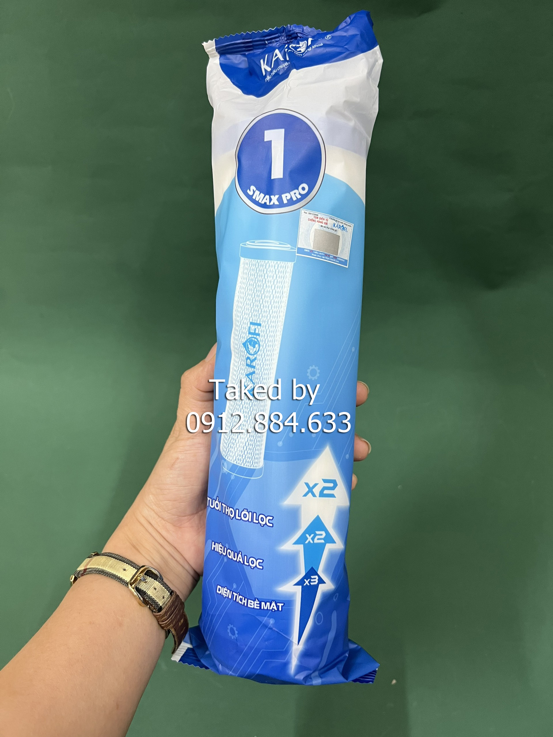 Bộ lõi lọc nước 123 SMAX Pro Karofi - Hàng chính hãng - Ứng dụng công nghệ Smax Pro hoàn toàn mới