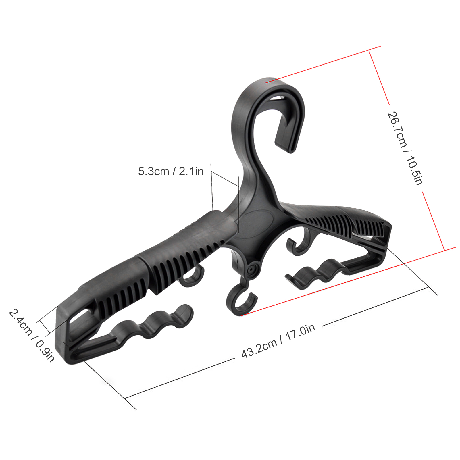 Móc treo quần áo Lặn bằng nhựa