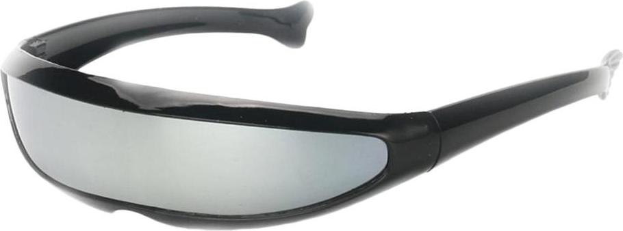 Futuristic Narrow Lens Visor Eyewear Sunglasses