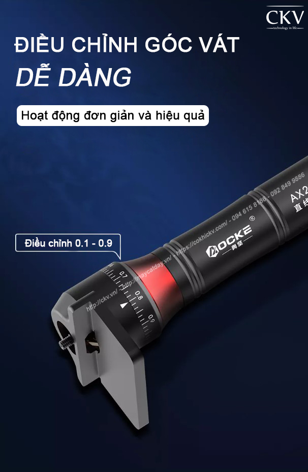 Bút vát mép cầm tay mini hiện đại model mới CKV-AX207S