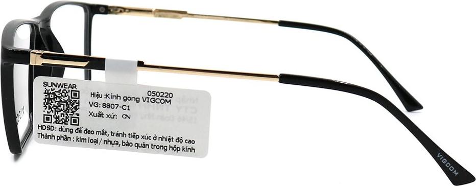 Gọng kính chính hãng Vigcom VG8807