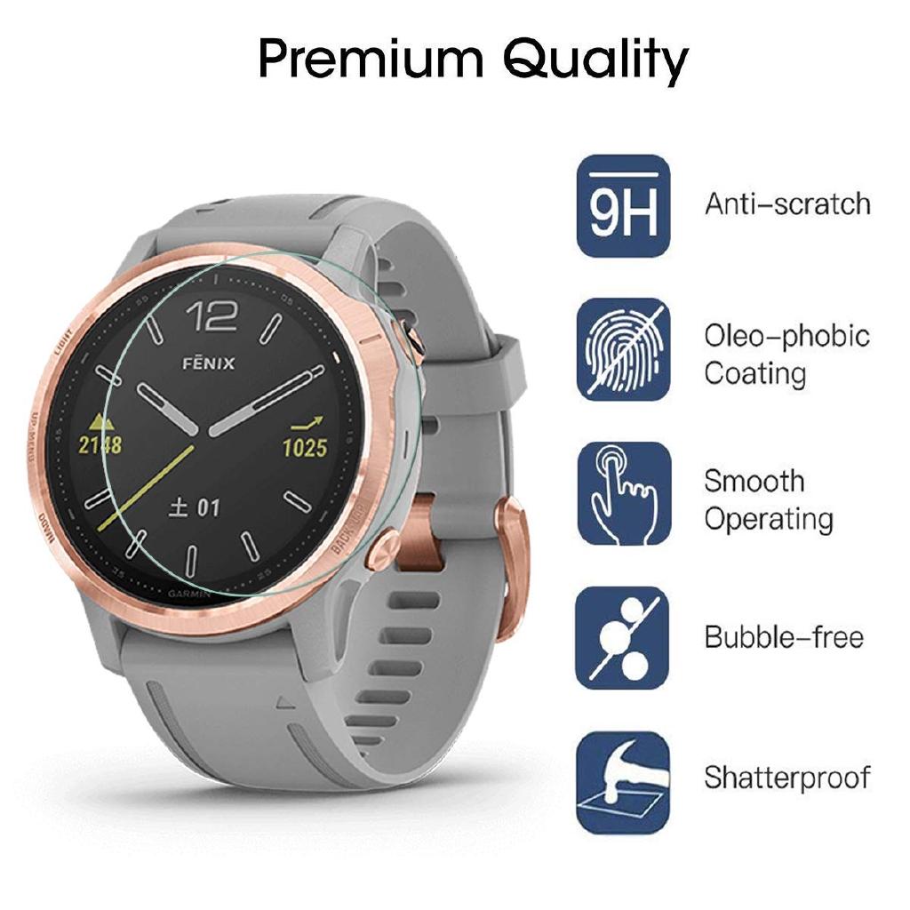 Kính Cường Lực Bảo Vệ Màn Hình Cho Garmin Fenix 6s
