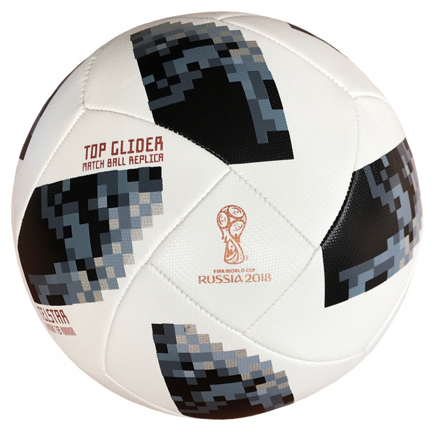 Quả bóng đá cao cấp World Cup 2018 TELSTAR số 5 (Màu đen trắng)- Kèm kim bơm bóng