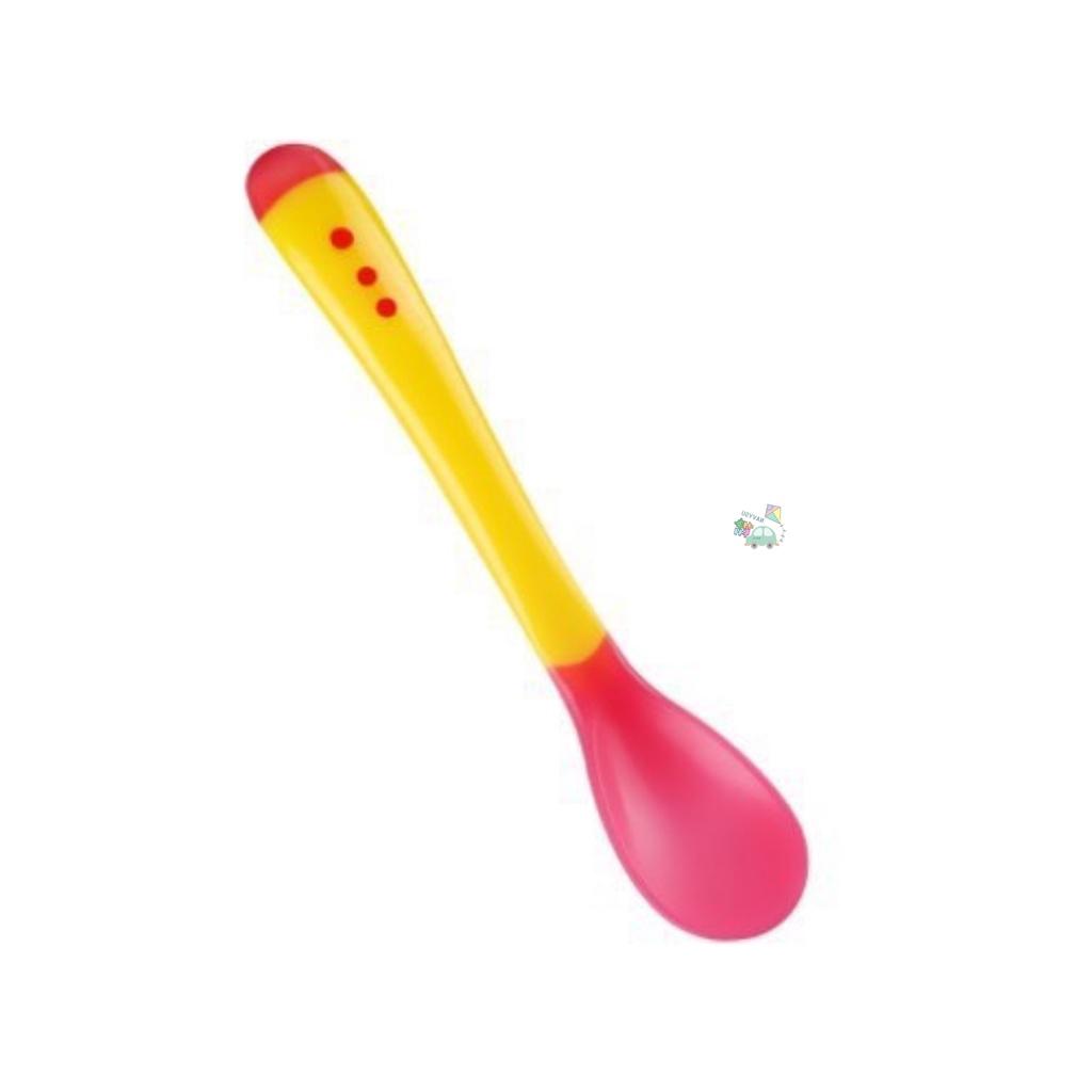 Thìa, muỗng báo nóng silicon cho bé
