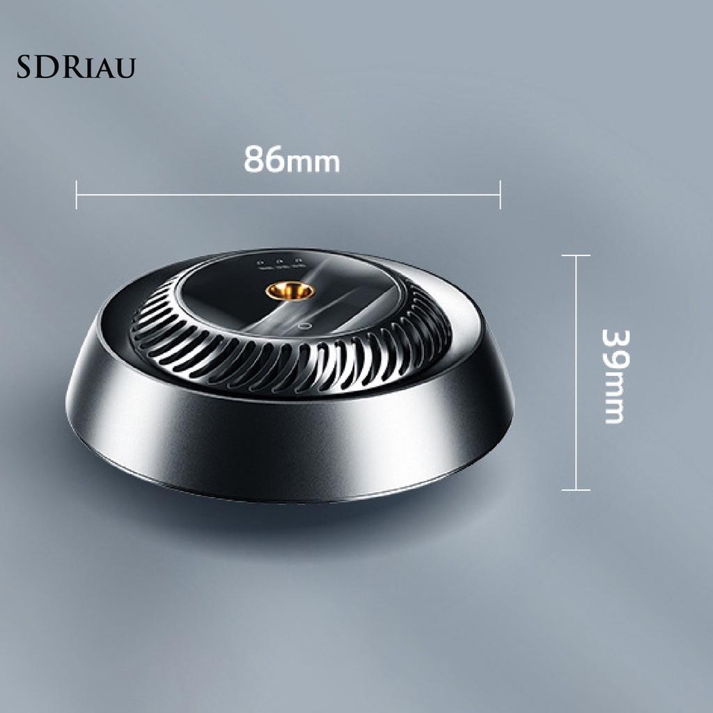 PEMG Aluminium Alloy Car Fragrance Diffuser Intelligent Car Fragrance Essential Oil Diffuser Long-lasting for Vehcles