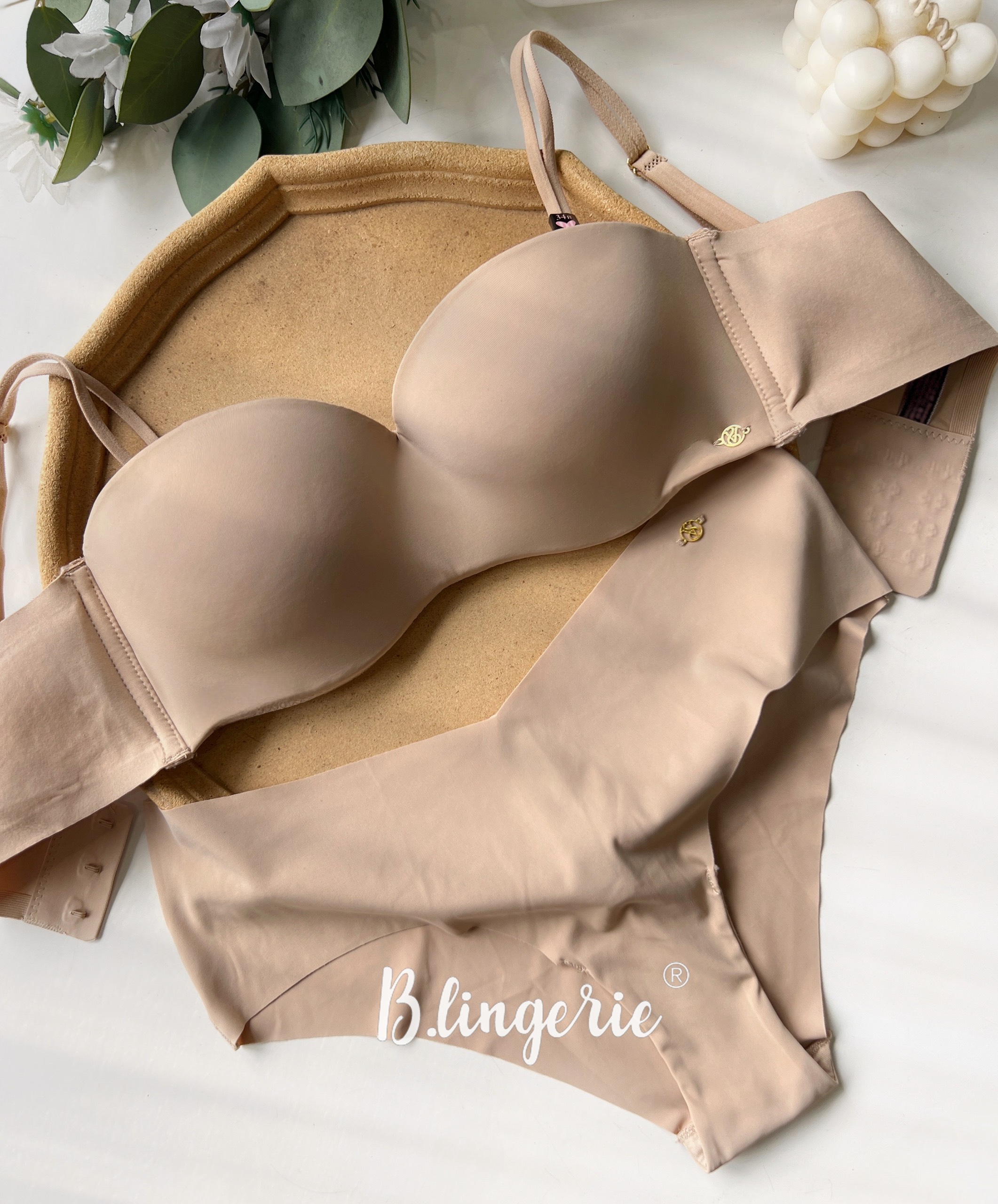 Bộ Đồ Lót Nữ Đơn Giản - B.Lingerie