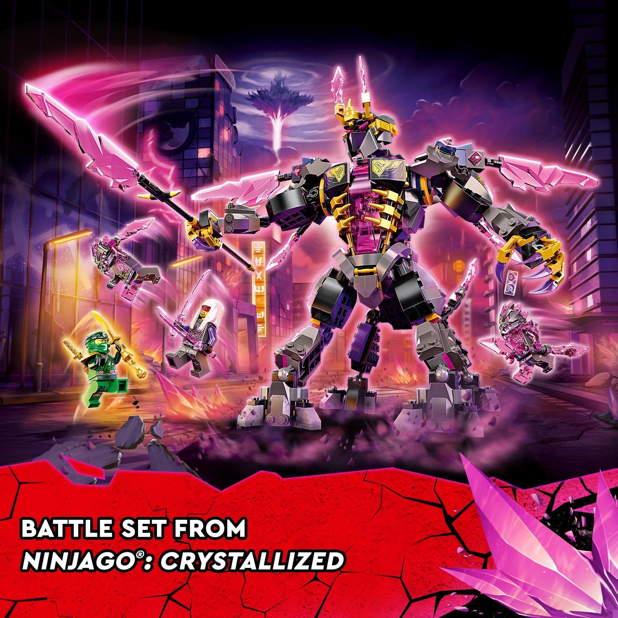 LEGO Ninjago 71772 Chúa Tể Crystal