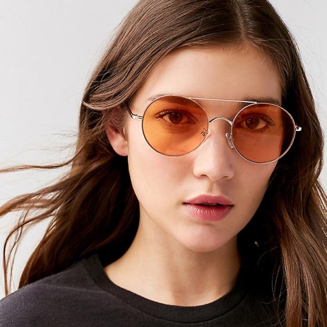 KÍNH RÂM RETRO SANG CHẢNH HOTTREND CÓ THANH NGANG VIỀN CỰC XỊN