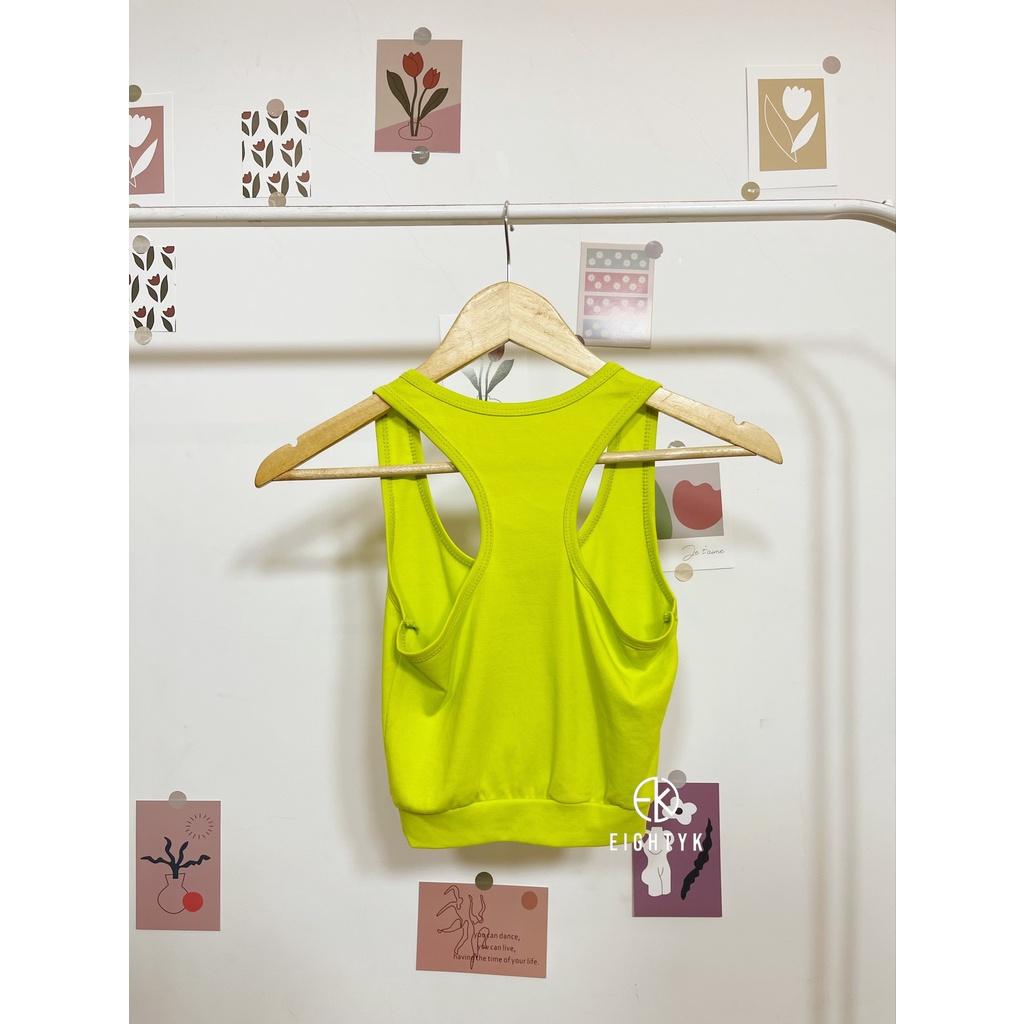 Áo Croptop Ba Lỗ Tập Trơn