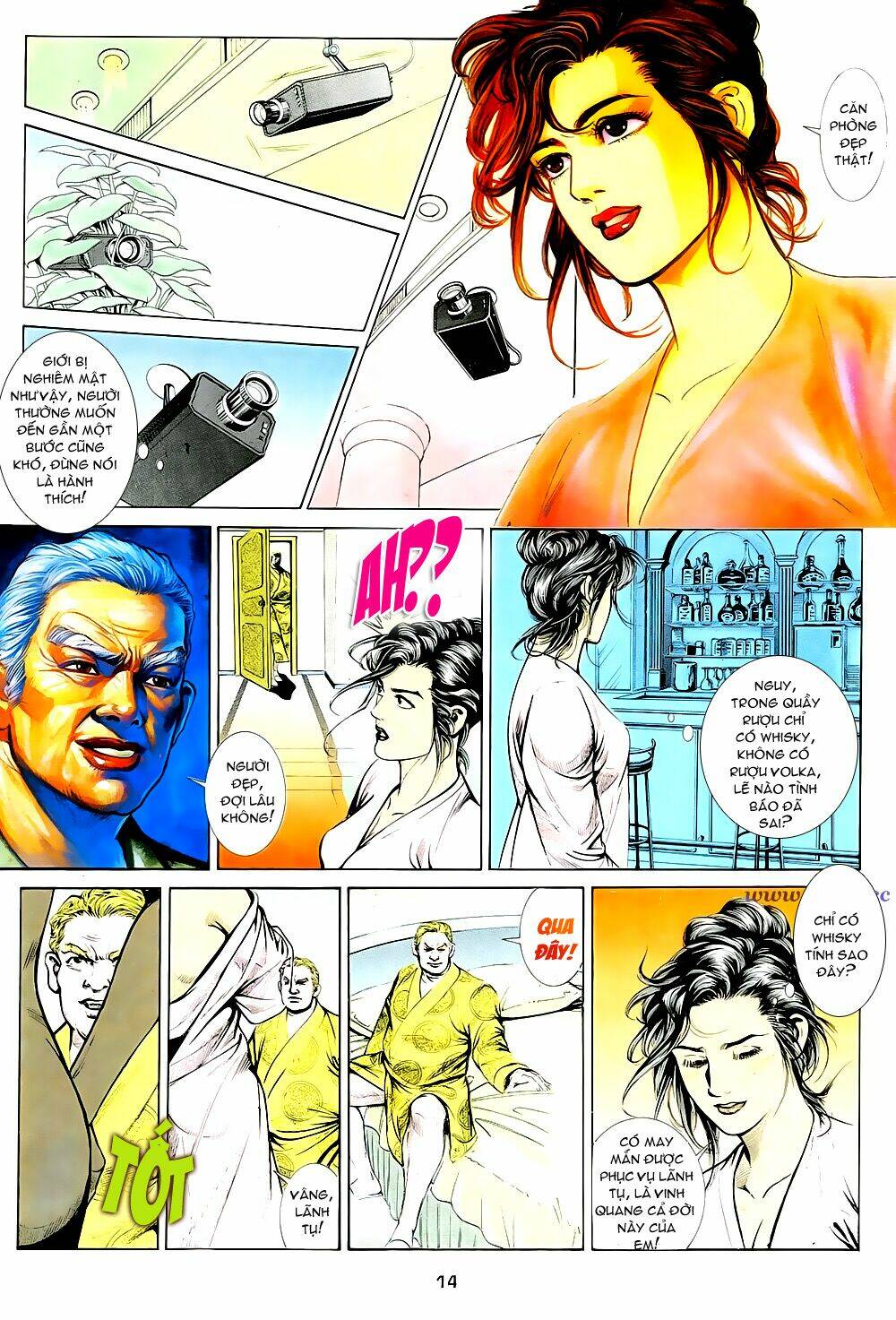mỹ nữ đặc công 001 chapter 4 14