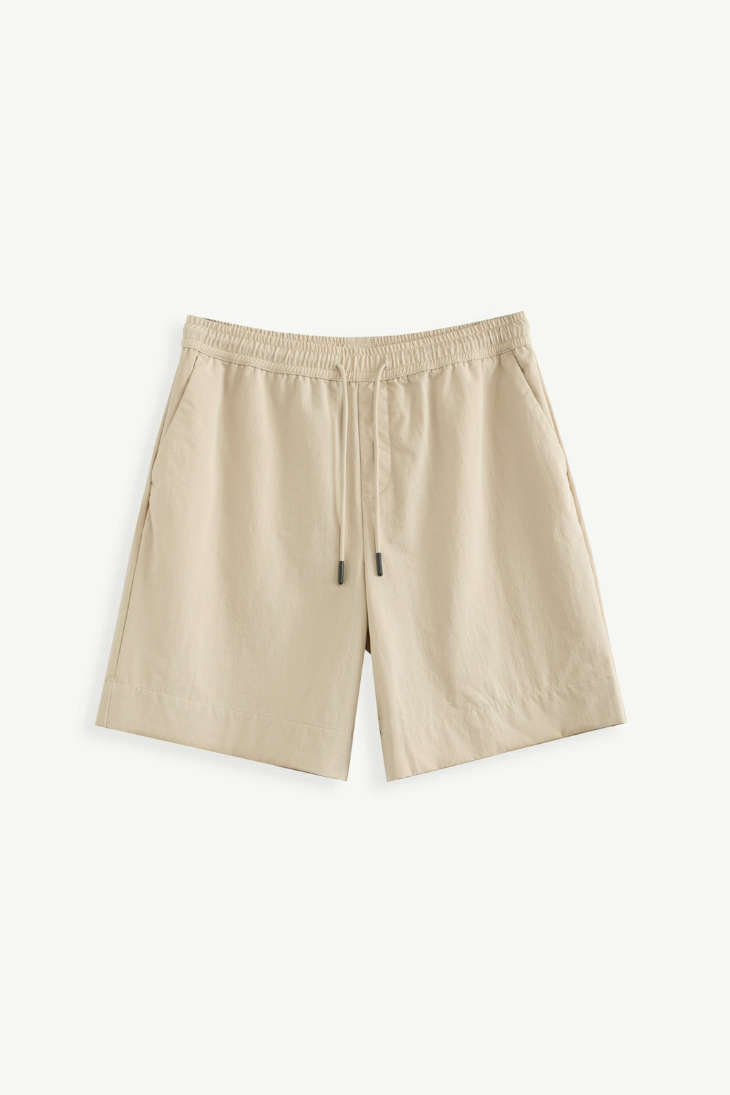 Quần Short Nam ROUTINE lưng thun Rút Dây Trơn Có Túi Sau Form Relax - RT 10F24PSH017 | ROUTINE CÀ MAU