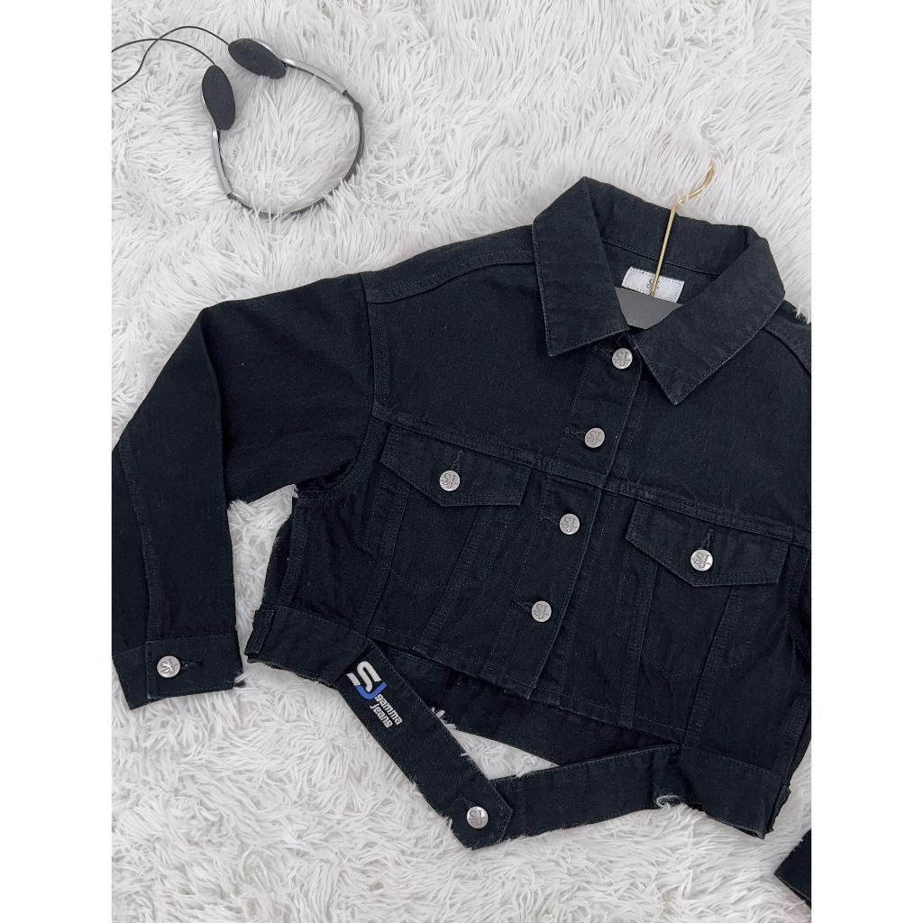 Quần Jeans Ống Suông P16_SAMMA JEANS - BLACK