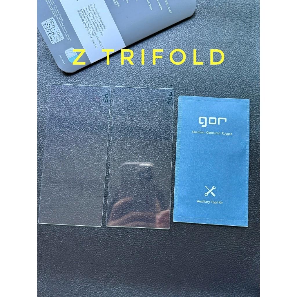 Kính cường lực GOR Samsung Galaxy Z TriFold trong suốt, siêu mượt, Hãng GOR ( hộp 2 kính )