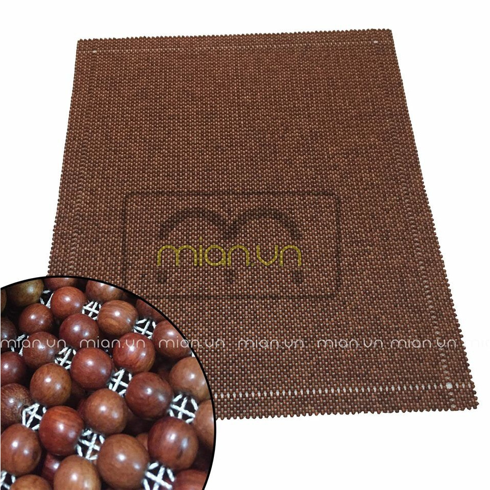 Chiếu hạt gỗ Hương Đỏ hạt 1,8cm