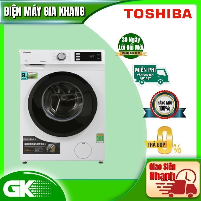 Máy giặt Toshiba Inverter 9.5 Kg TW-BK105S2V(WS) - Chỉ giao HCM