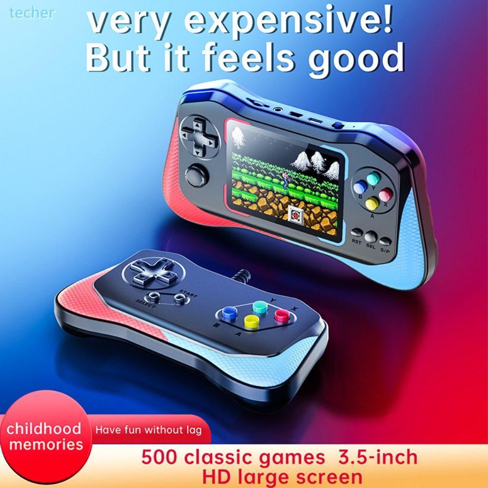 Máy chơi game cầm tay mini 500 trò chơi cổ điển kích thước di động