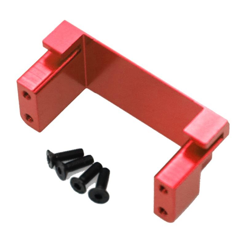 Đế gắn servo cố định bằng kim loại màu xanh dương cho xe hơi điều khiển từ xa Wltoys 104001 1/10