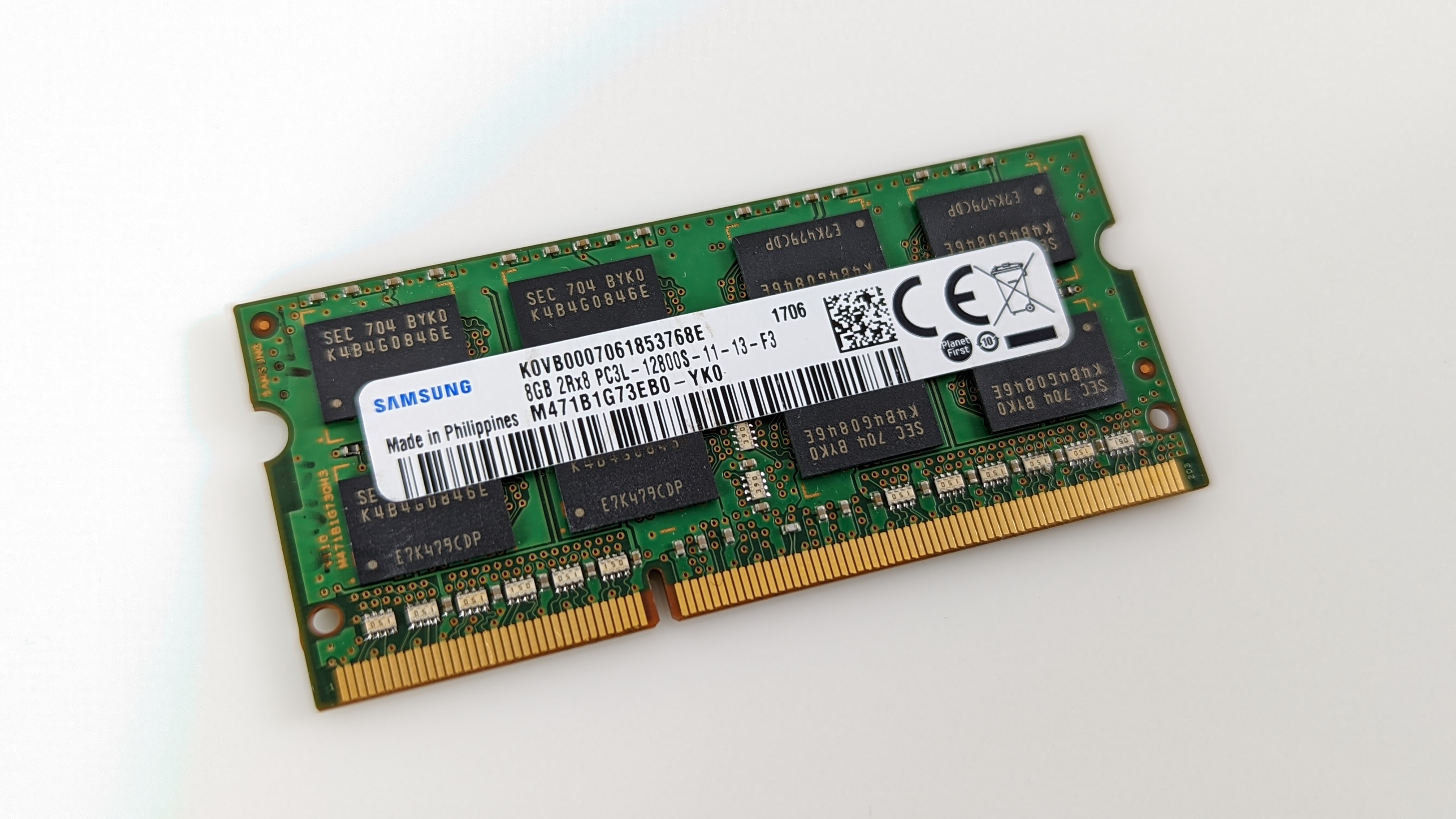 Ram Laptop Samsung 8GB Bus 1600 DDR3L - Hàng Nhập Khẩu