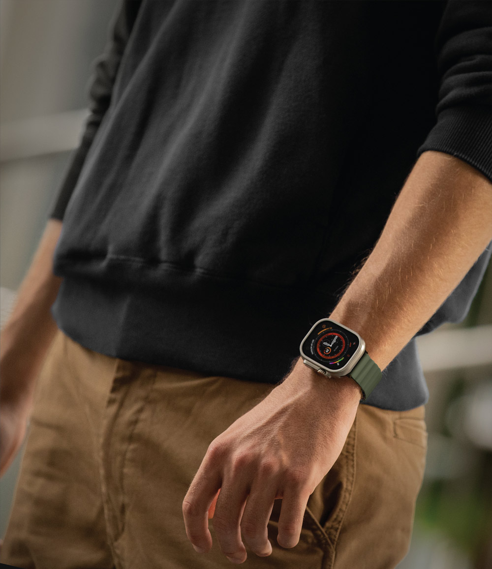 Dây Đeo Dux Uniq Dành Cho Apple Watch Ultra 2 / 1, Apple Watch Series 9-1/SE/SE 2022 Size 44/45/49mm, UNIQ Revix Reversible Magnetic_ Hàng chính hãng
