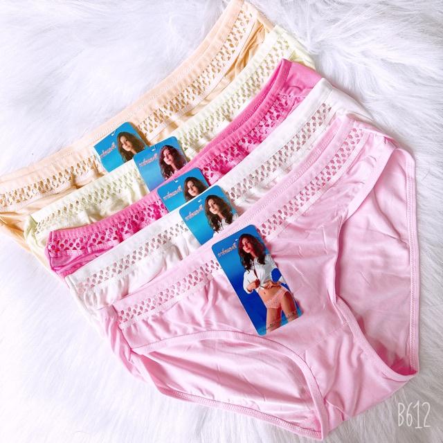 Combo 10 Quần lót nữ thun lạnh Size 50-65kg