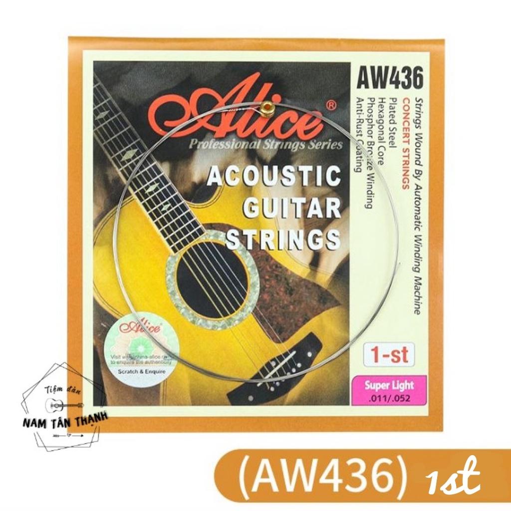 Dây đàn Guitar Acoustic Alice AW436 - Hàng Chính Hãng