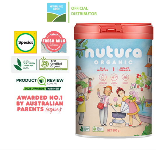 Sữa công thức Hữu cơ Nutura Organic số 1