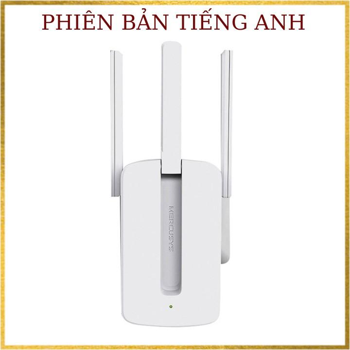 Bộ kích sóng wifi Mercusys MW300re 3 râu cực mạnh, Kich wifi, cục hút wifi, kích sóng wifi - Hàng chính hãng